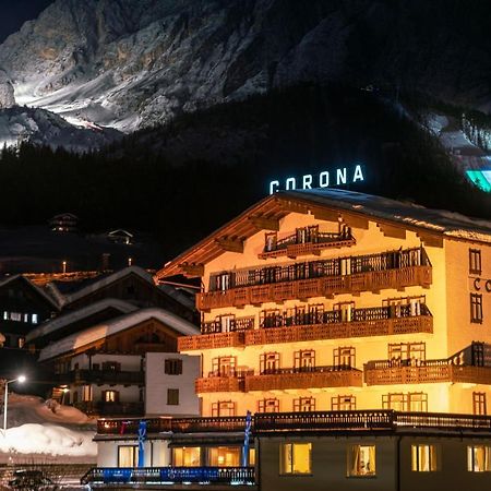 Hotel Corona Cortina dʼAmpezzo Esterno foto